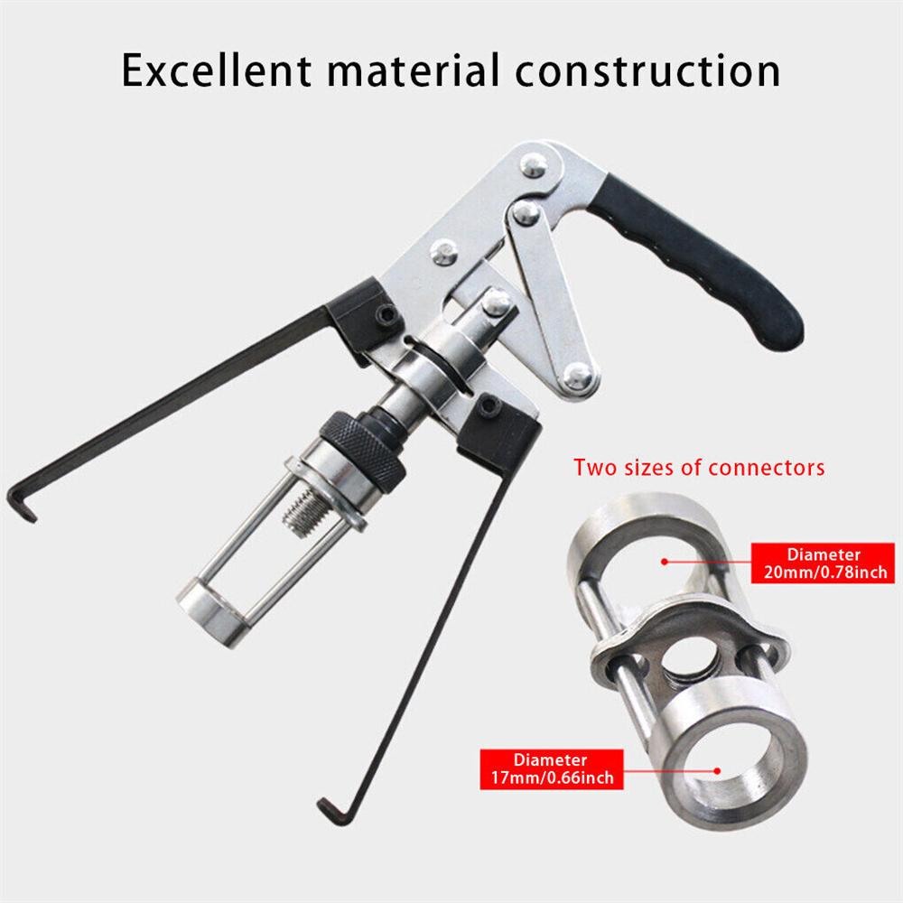 Съемник пружины верхнего клапана Универсальный съемник пружины верхнего клапана Инструмент для фиксации уплотнений двигателя и штока компрессора