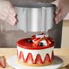 Регулируемое кольцо для модели торта из нержавеющей стали с масштабированием для выпечки, кухонных принадлежностей, торта