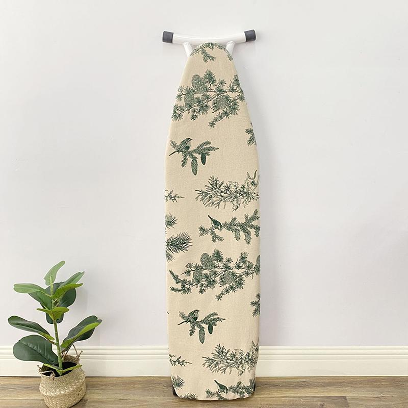 1 шт. чехол для гладильной доски с цифровой печатью, теплоизоляция, антиожоговый плотный хлопковый холст, защитный чехол для гладильной доски