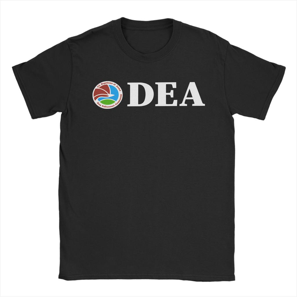 Мужская футболка DEA US Federal Interdiction Agency 100% Хлопок Одежда Повседневная Короткий рукав Круглый вырез Футболка Идея для подарка Футболки
