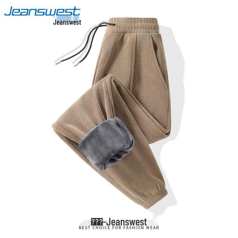 Мужские вельветовые джоггеры на флисовой подкладке Jeanswest