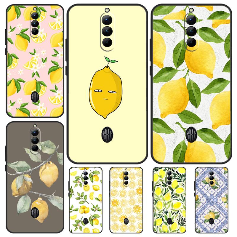 Чехол для телефона Lemon Fruit для Nubia Red Magic 8 8S Pro Plus 6S 7S 6 7 Pro 6R 5G 5S задняя крышка Shell