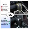 For Mazda CX-3/4/5/8/9 Mazda 6 Axela Atenza 2014-2020 Real Carbon Fiber Car Gear Knob Interior Accessory Decorative Cover