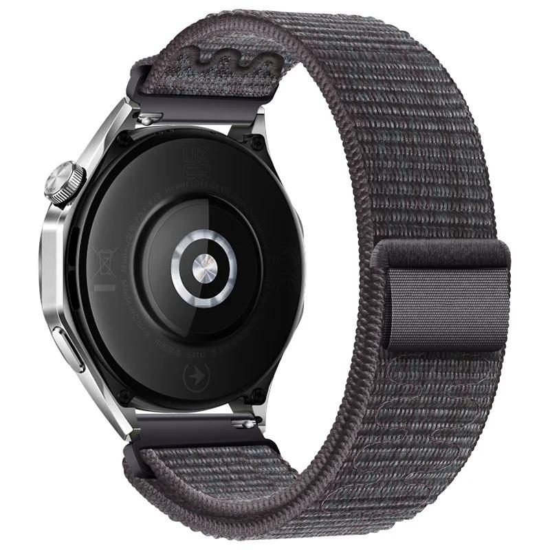 20mm/22mm Nylon Strap For Amazfit T-Rex3 Pro 44/48mm Braided Bracelet Band For Amazfit /Active 2 square/Bip 6/Balance 2/Helio Belt