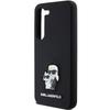 Etui do Samsung Galaxy S24 Karl Lagerfeld Karl&Choupette Metal Pin Czarny