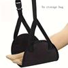 1pc Travel Accessories Portable Simple Travel Airplane Footrest Adjustable Travel Harness Lightweight Hammock Footrest