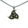 European & American Retro Viking Celtic Knot Titanium Steel Necklace
