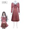 Anime The Fragrant Flower Blooms With Dignity Waguri Kaoruko Cosplay Costume Jk Uniform Carnival Women Casual Halloween Set