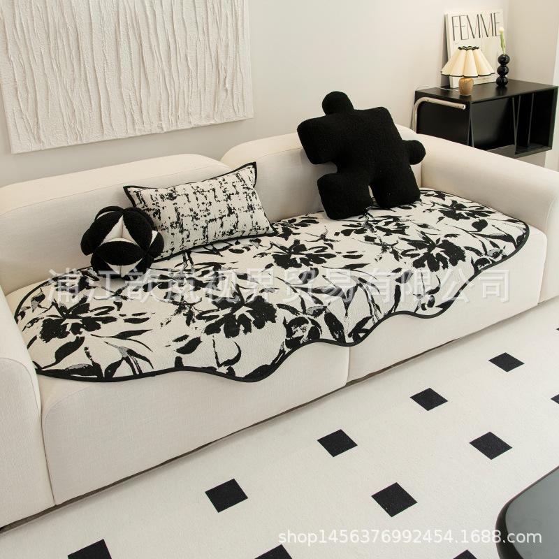 Irregular Special-Shaped Sofa Cushion Universal In All Seasons  New Simple Modern Living Room Non-Slip Seat Cushion Sub-Cover Cloth Towel