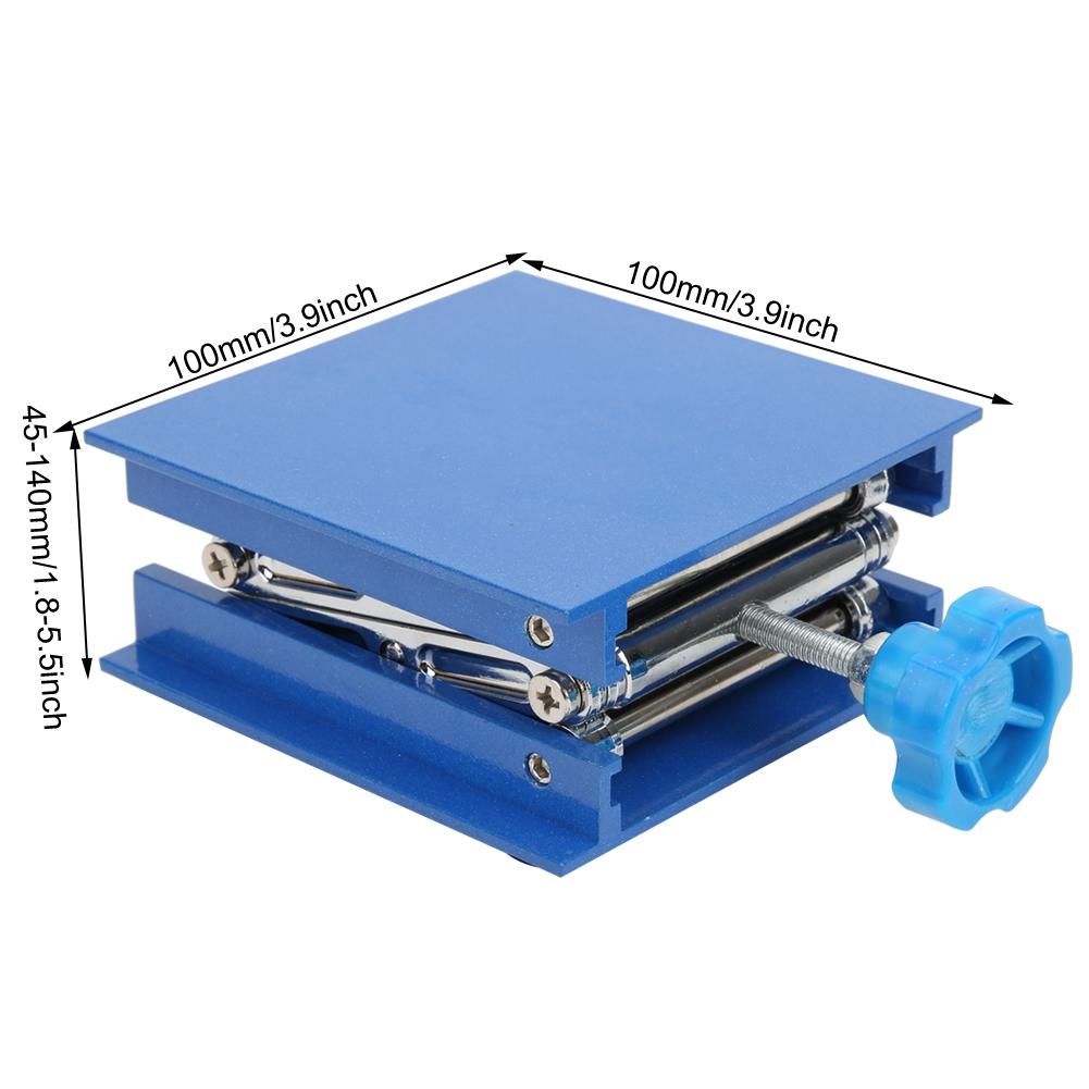 Aluminum Lab Lifting Platform Stand Rack for School Physics Chemistry Biology Classes Laboratory Equipment