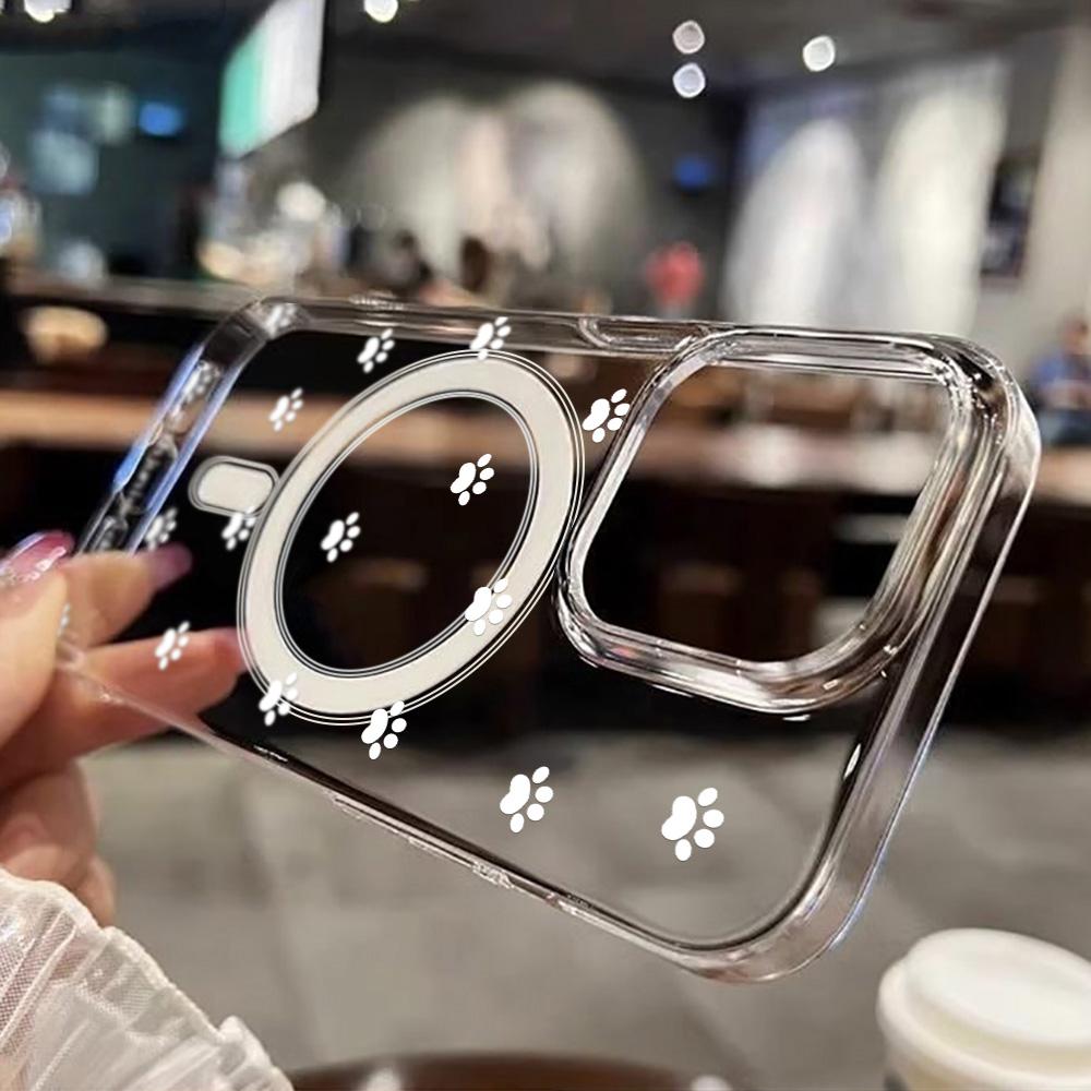 Магнитный чехол для телефона для iPhone 12 14 16 17 Pro 17 16 15 14 13 12 Pro Max 12 13 14 15 16 Высококачественный противоударный чехол Полная защита Милый стиль