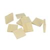 12 WOODEN SQUARE BEADS - 30X4.7 MM - JEWELRY