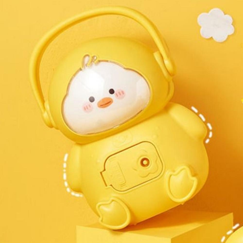 Креативная милая копилка-утка с ключом Мультяшная утка Форма Копилка для монет Коробка для хранения Коробка для хранения монет с ключом для разблокировки Копилка большой емкости Банка для хранения монет