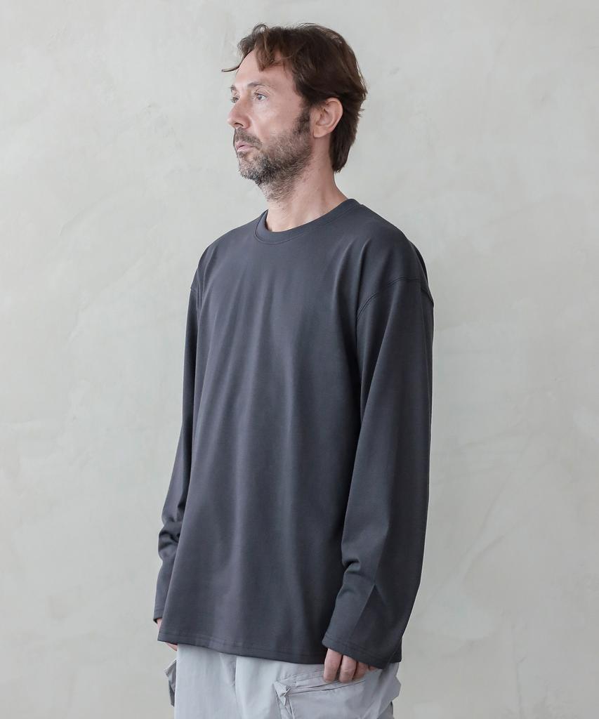 ESN Heavy Essential Round Long Sleeve Charcoal