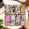 Sailor M-Moons  Phone Case For Samsung S25,S24,S21,S22,S23,S30,Ultra,S20,Plus,Fe,Lite,Note,10,Black Cover