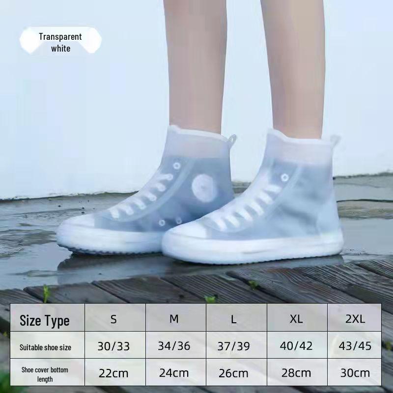 Нескользящие водонепроницаемые силиконовые бахилы: Без запаха, Прочный, Легко надевать/снимать