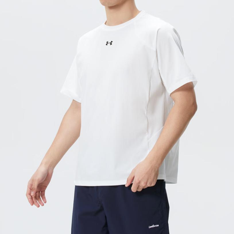 Under Armour Мужская дышащая футболка с коротким рукавом для занятий спортом на открытом воздухе, бега, топ 6014315-100