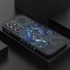 Синий Чехол-Дракон Для Samsung Galaxy A56 A36 A26 A55 A35 A25 A15 A05 A05S A54 A34 A24 A14 A04 A04S A04E 4G 5G