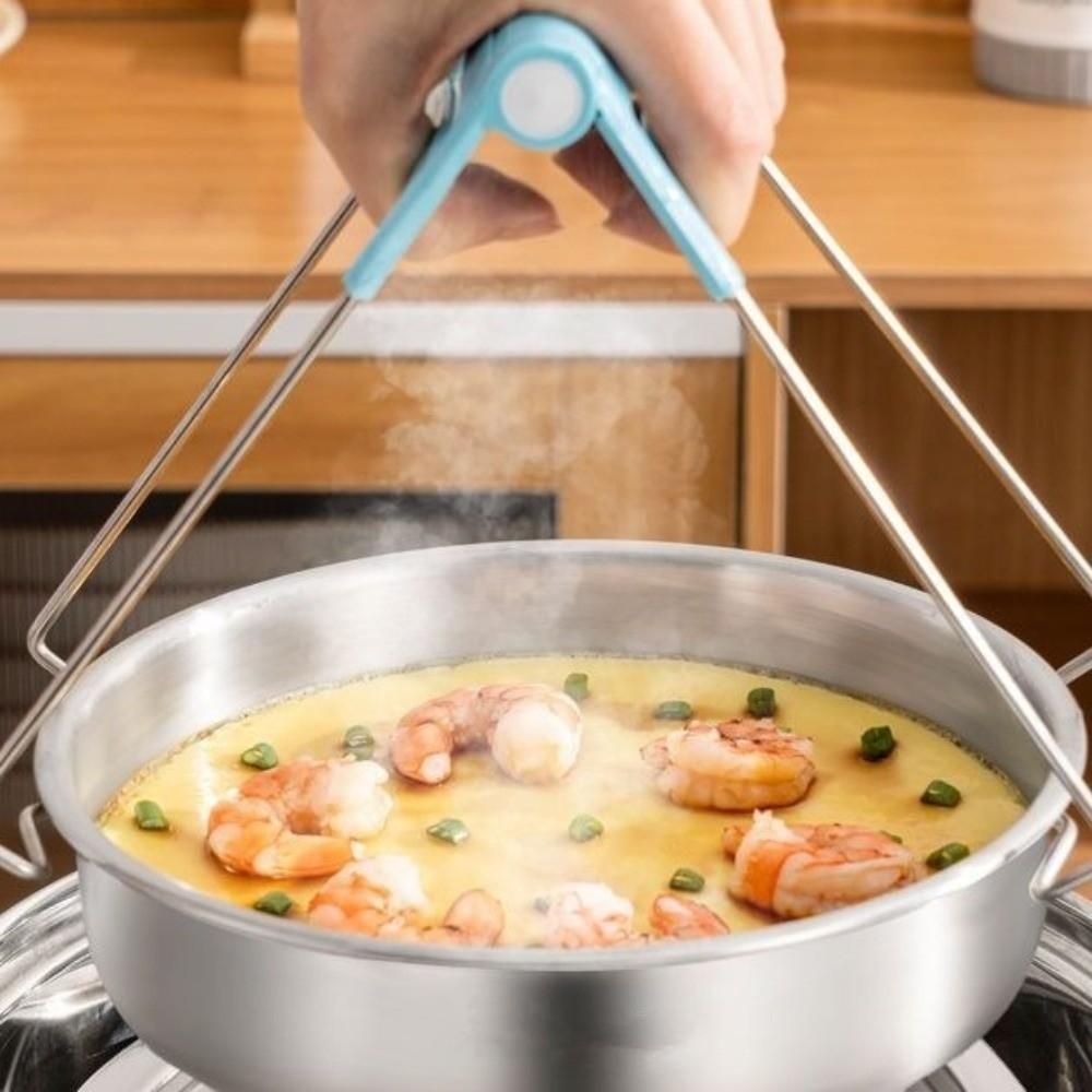 Fall-resistant Stainless Steel Bowl Large Capacity Soup Bowl Steamed Egg Bowl Cooking