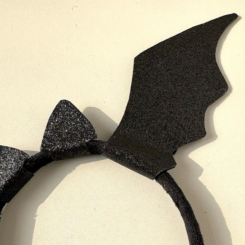 Хэллоуин Ободок с летучей мышью Модный Смешной Ободок для волос с дьявольской летучей мышью для ролевой вечеринки Аксессуар