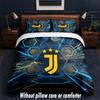 Дизайн Juventus FC Постельное белье Комплект 1 пододеяльник + 2 наволочки Мягкое дышащее домашнее постельное белье