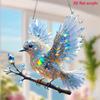 2D Birdy Acrylic Living Room Garden Pendant Holiday Scene Decoration Pendant Gift