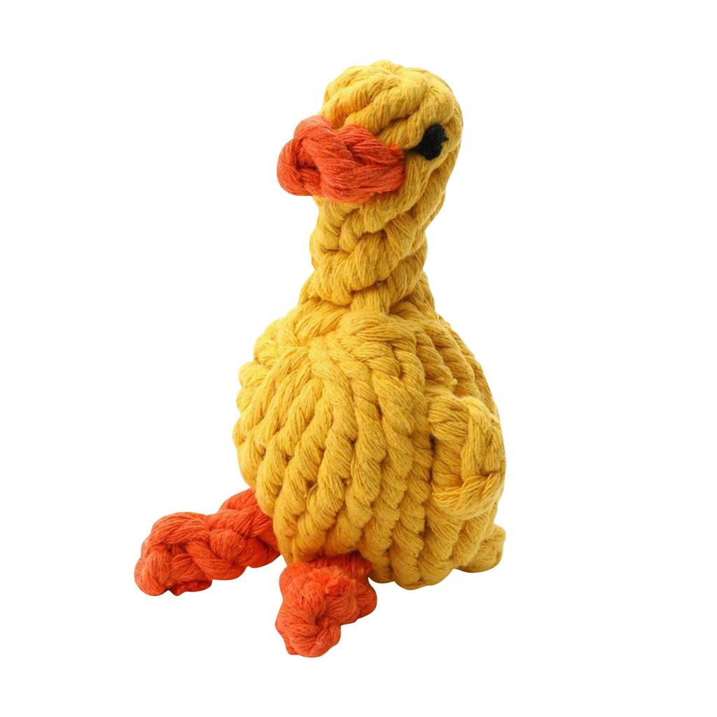 Игрушки для собак из хлопковой веревки, плетеные игрушки в форме животных из пипитао, устойчивые к жеванию, игрушки для собак, прорезывающихся зубами.