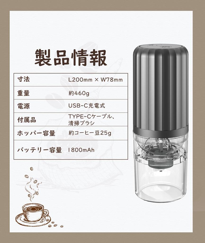 Nuovoware Электрический Кофе Кофейные зерна Регулируемый USB Легко Керамический Засоряющийся Помол Капельный Серый Мельница, Кофемолка, Кофемолка, Порошок, Молоть,