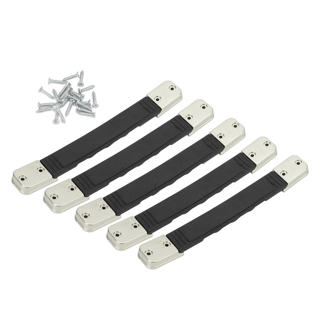 5 комплектов багажных ручек DIY мебель пластиковый кожаный чехол ящик для инструментов ящик для электросчетчика сменный