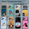 Милый P-Пингвин Для iPhone 17pro/proMax Наклейка-пленка на заднюю панель Full body Цветная Защитная пленка для задней панели