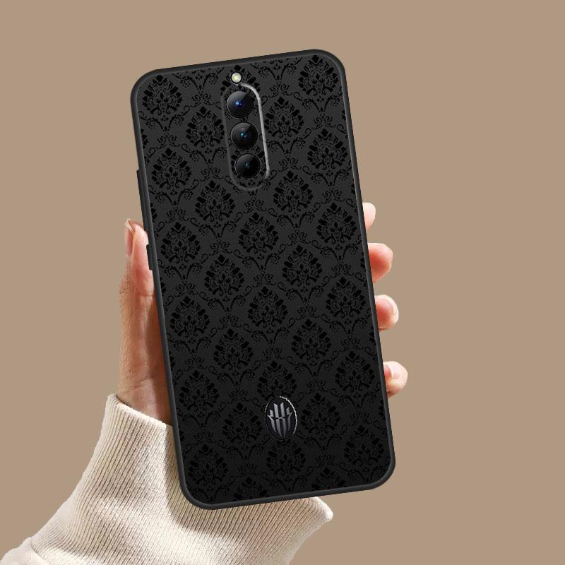 Черный Узорный Чехол Для ZTE Nubia Red Magic 11 9S 8S 8 9 10 10S Pro Plus 6 7 6S 7S Pro 5G 6R 10 Air Чехол