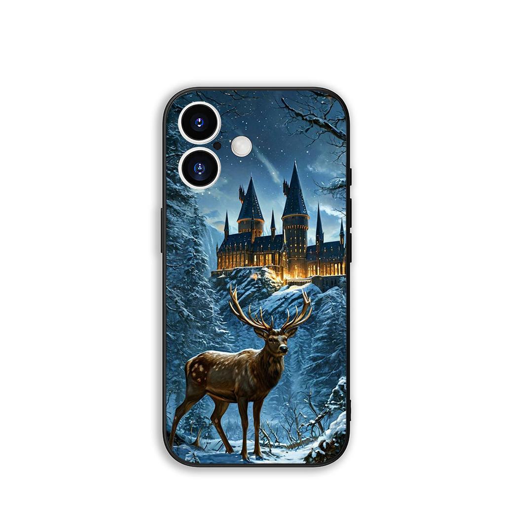 Harries Owl Wand Potters Wallpaper for Samsung Galaxy A36 A17 A26 A07 A35 A54 A53 A13 A33 A34 S8 S9 S20 S21 FE S10 Plus Case
