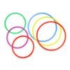 10Pcs Outdoor Funny Physical Training Sport Lattice Jump Rings Portable Football Soccer Speed Agility Training Rings