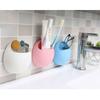 Премиальное качество Держатель для зубных щеток для ванной комнаты Настенный с присоской Хранение