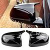 BMW X3/X4/X5 G01/G02/G05 Black Horn Replacement Rearview Mirror Cover