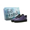 Nike Air Force 1 Нескользящие Устойчивые к истиранию Низкие Скейтбордические Кроссовки Унисекс Черно-Фиолетовые CW2288-001(Команда575-)