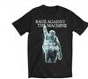 Новая RAGE AGAINST THE MACHINE BOLA Черная Подарок Смешная футболка Унисекс Футболка