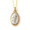MJP Pure Gold and Pure PT Combination Feather Pendant AU999 and 24K Necklace, PT999, Feather, Platinum,