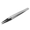 Antistatic Tweezers Electrician Tweezers Curved Flat Interchangeable Tip Antistatic Fixture