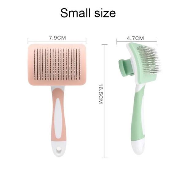 Pet Hair Shedding Comb Dog Cat Brush Grooming Long Hair Indoor Cats Brush Hair Remover Cleaning Beauty Slicker Pet Supplies