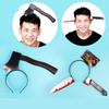 Cat/Dog/Pet Halloween New Funny Horror Toy Makeup Ball Performance Props Axes Saw Nail Knife Headwear Blood Scene Party Beloved