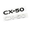 ABS Автомобильный Боковой Порог 3D Буквенный Значок для Mazda CX4 CX5 CX7 CX30 CX50 CX60 CX90 C-HR Задний Значок Багажника Заменяемая Наклейка lfpaz09