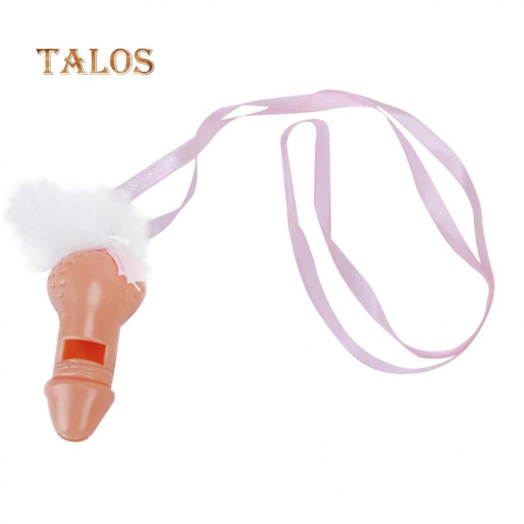 Adult Games Mini Whistle Penis Bachelorette Hen Night Supplies with Neck Lanyard