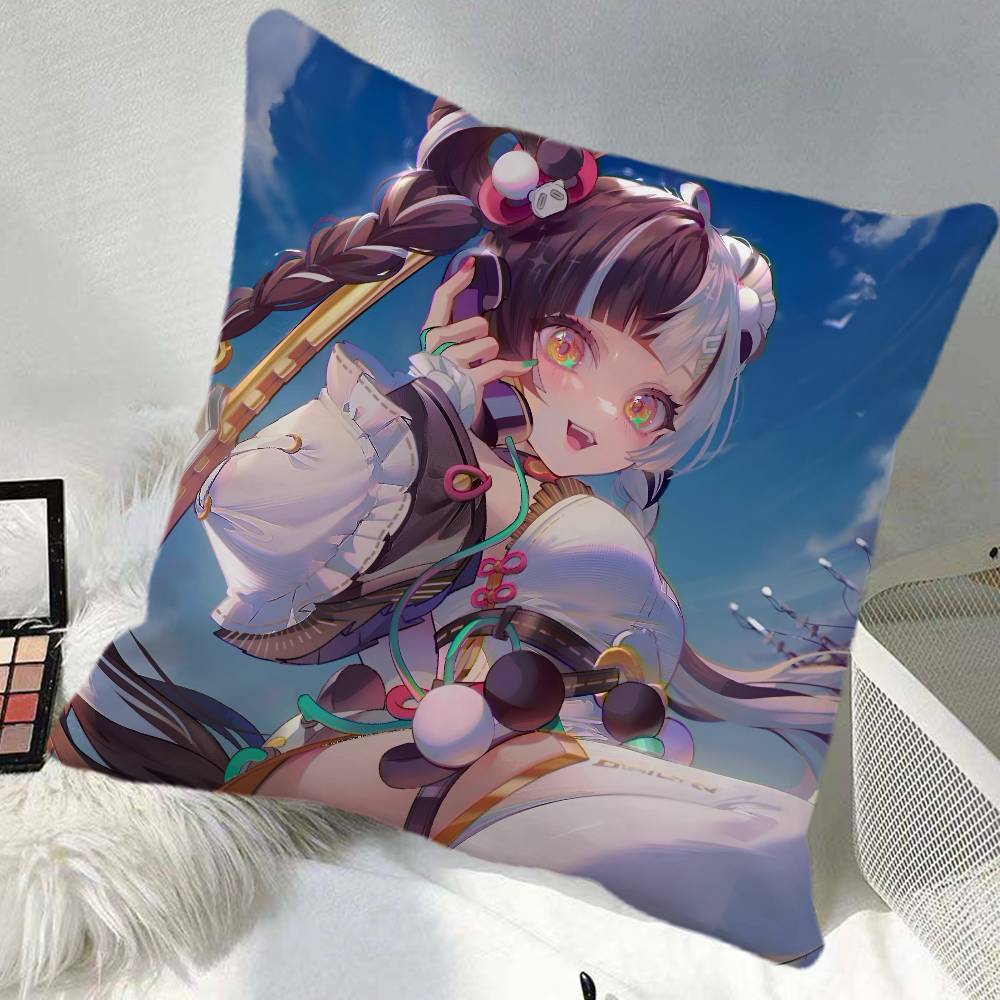 Zenless Zone Zero Dialyn Game Pillow Case Square Pillow Bedroom Sofa Leisure Comfort Cushion Car Home Decoration