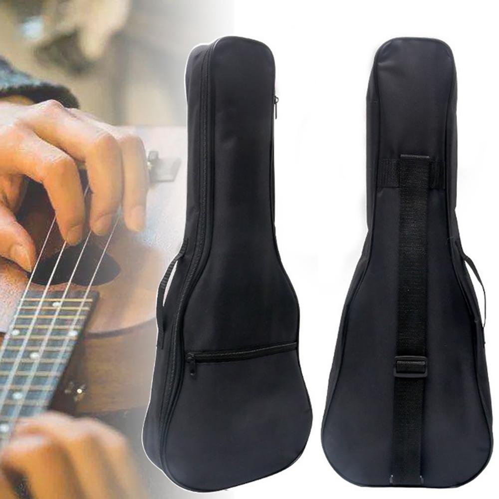 Pockets with Handle Shockproof Adjustable Strap Thickened Ukulele Bag Backpack Case Instrument Bags