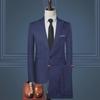Men's Business Casual Korean Two-Piece Suit - Professional & Formal, Perfect for Groomsmen