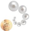 Home Party Supplies Necklace Bracelet Pendant 4-14mm 5-100Pcs Wholesale Round Beads Jewelry Making DIY For Faux Pearl
