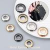 Leathercraft With Screws Alloy Grommets Eyelet Button Alloy Hole Metal Eyelets Handbag Buckle