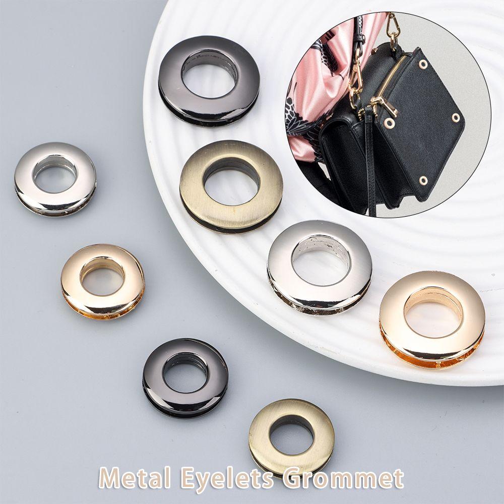 Luggage Hardware With Screws Alloy Grommets Metal Eyelets Alloy Hole Eyelet Button Handbag Buckle