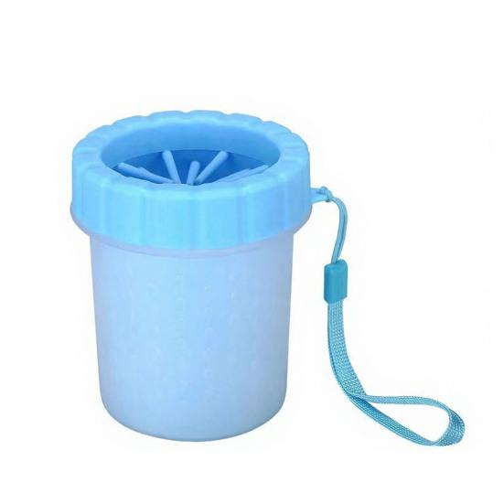 Yousheng Dog Paw Cleaner Cup Portable Dog Paw Cleaning Tool Silicone Paw Cleaner with Soft Bristles for Medium Large Dogs Travel Park Visit